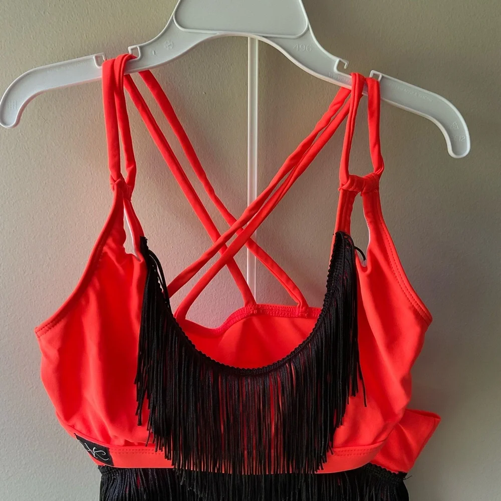 Kandi Kouture Tango Neon Orange Set